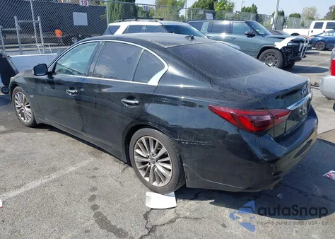 2018 Infiniti Q50 3.0T Luxe from USA, damaged, VIN JN1EV7AP9JM350848